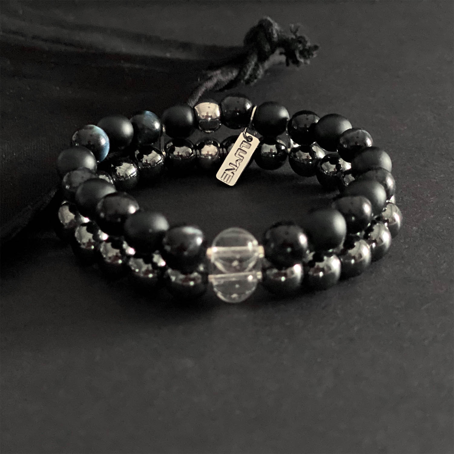 Bracelet double homme